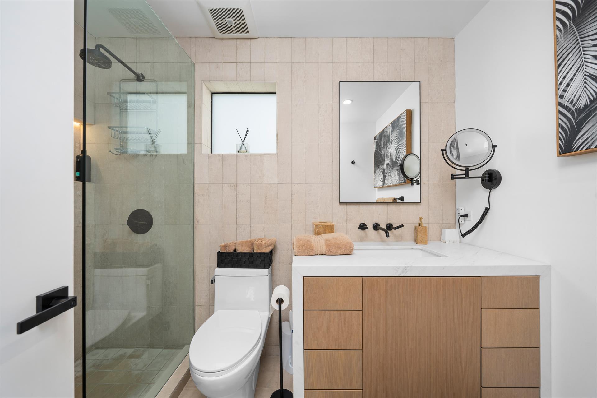 Guest suite bathroom