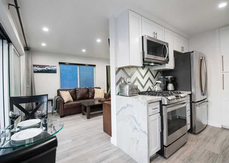 Kitchen  Living Room