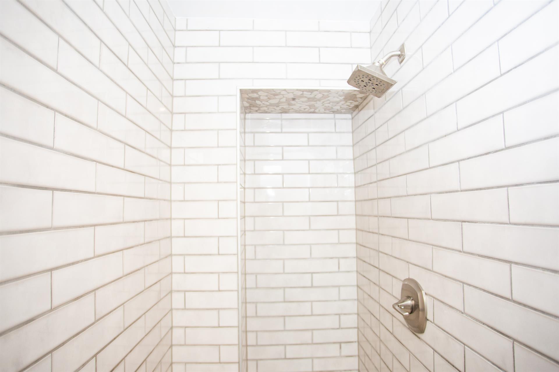 Unit B Bathroom 3 shower