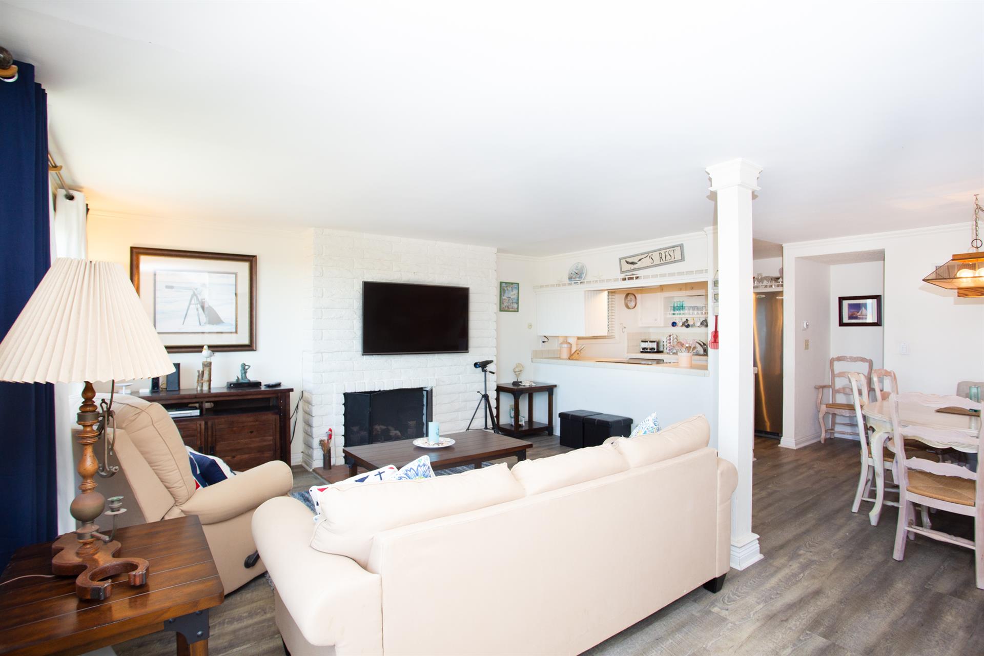 Unit A Living room  Tv