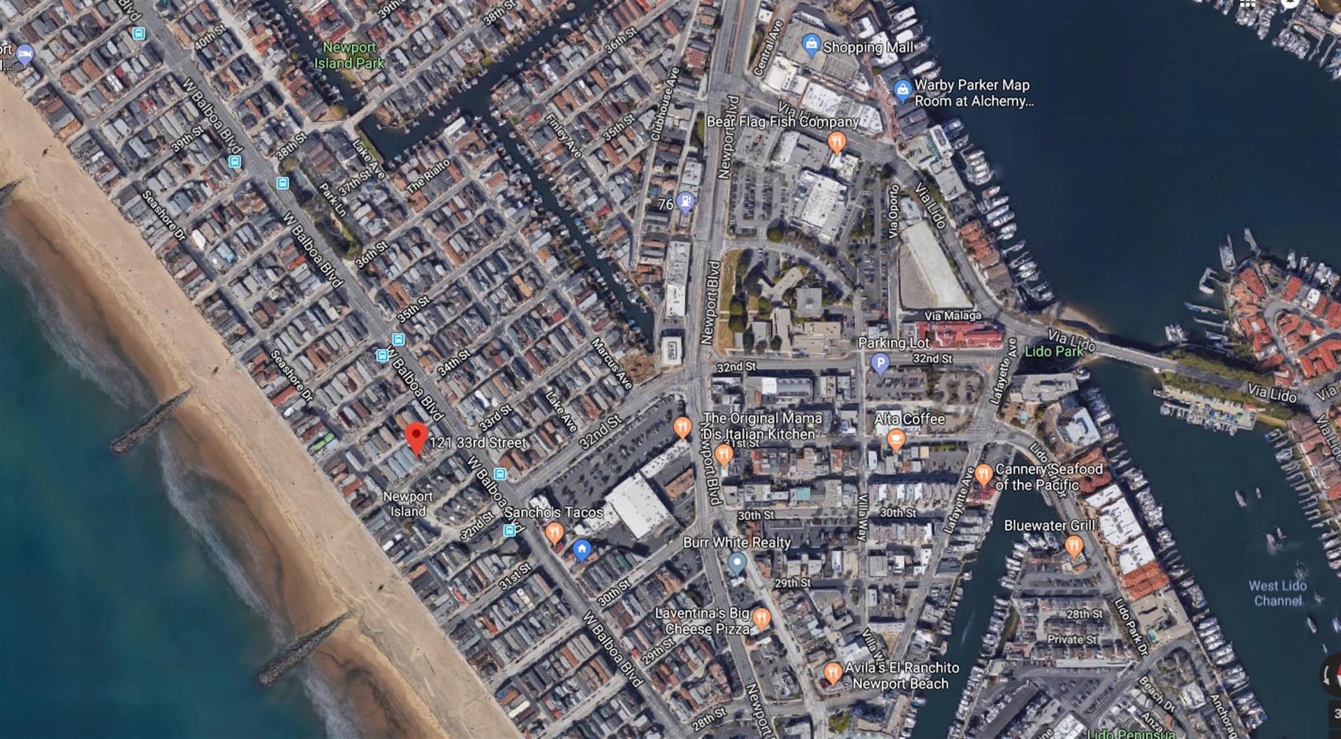 Map with House Pinpoint