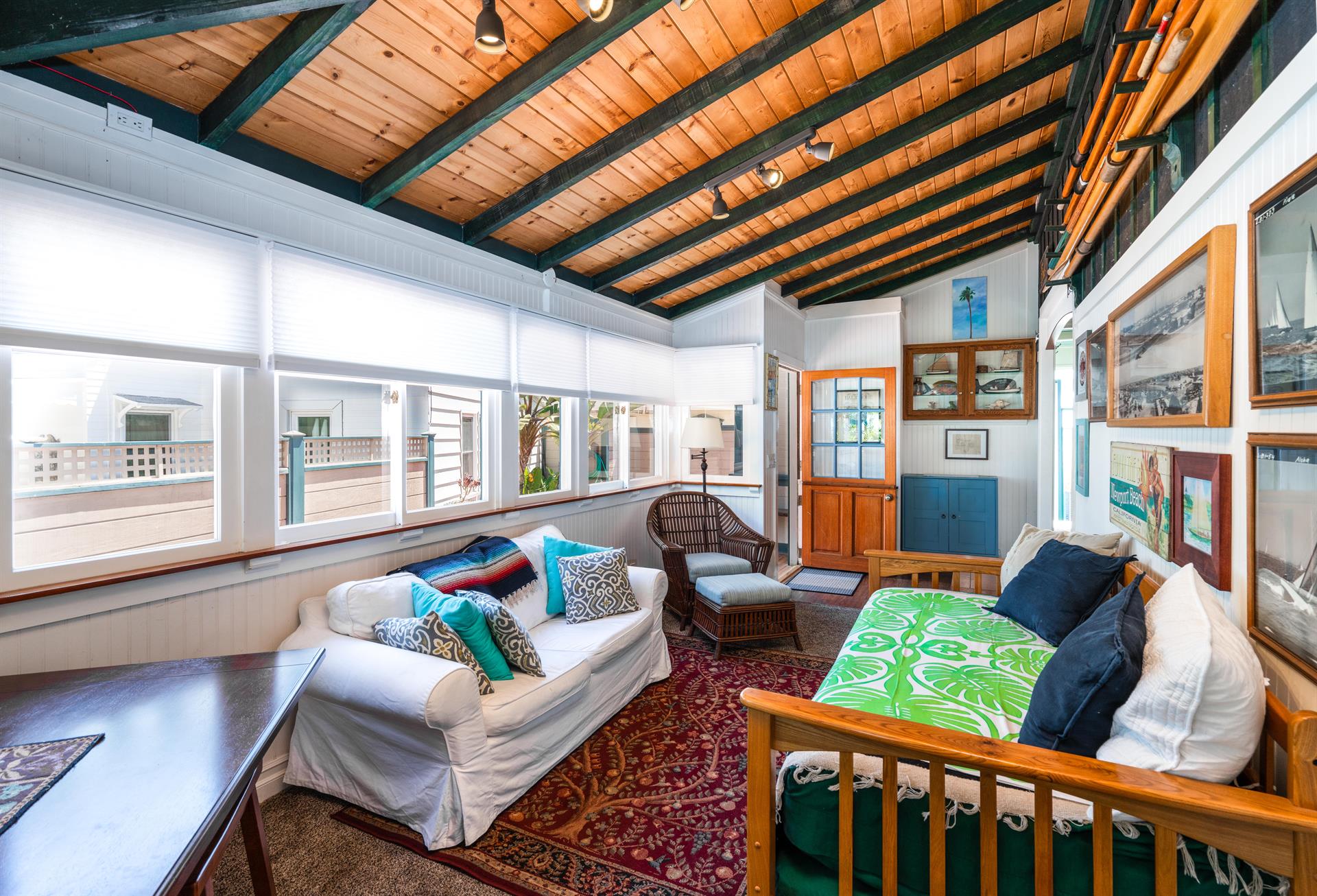 Sunroom  Sleeping area