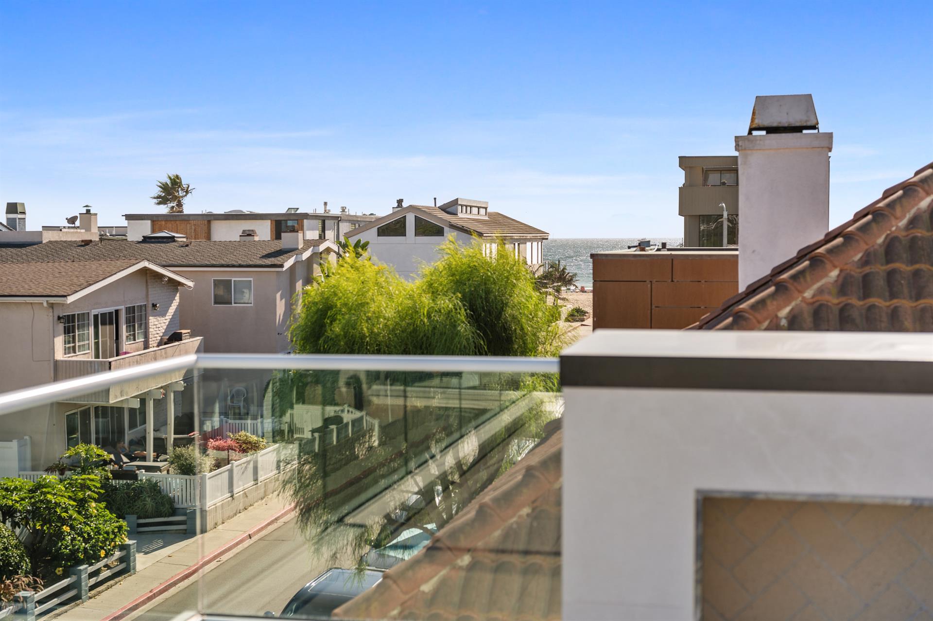 View from main rooftop deck