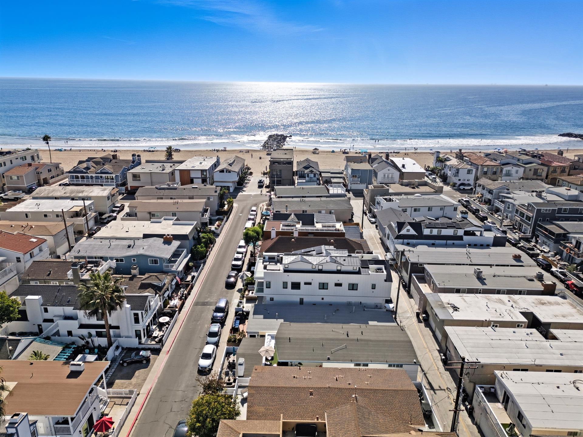 Aerial view of surrounding area