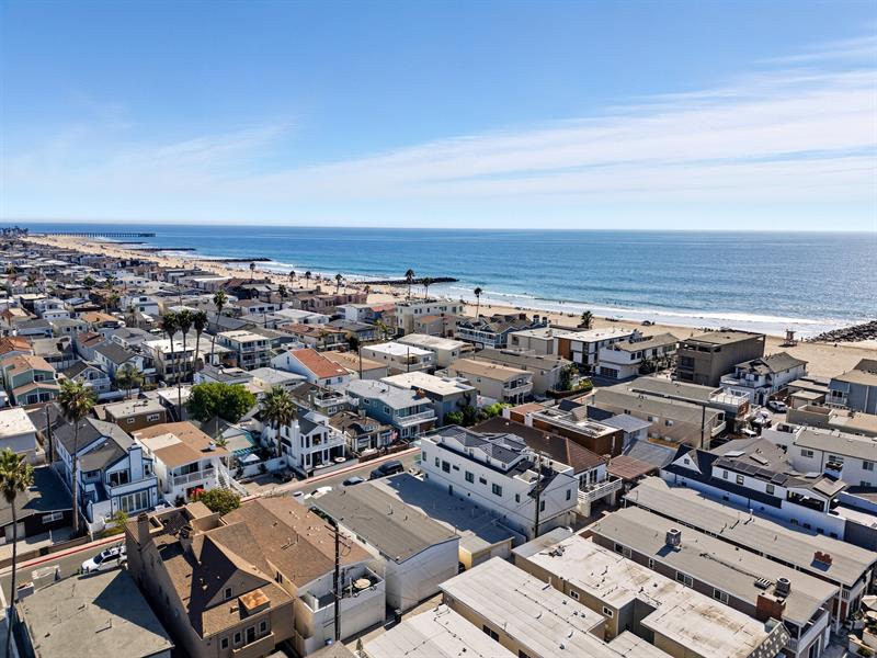 Aerial view of surrounding area