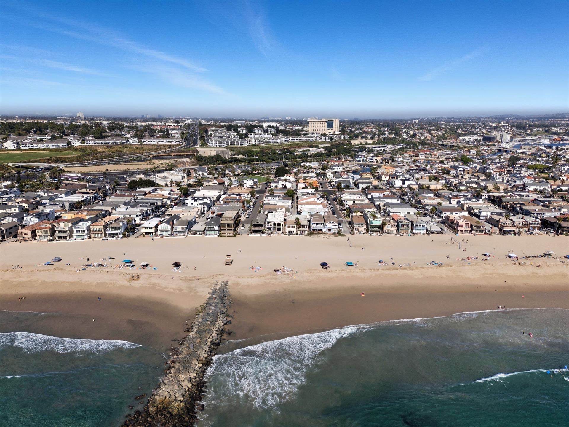 Aerial view of surrounding area