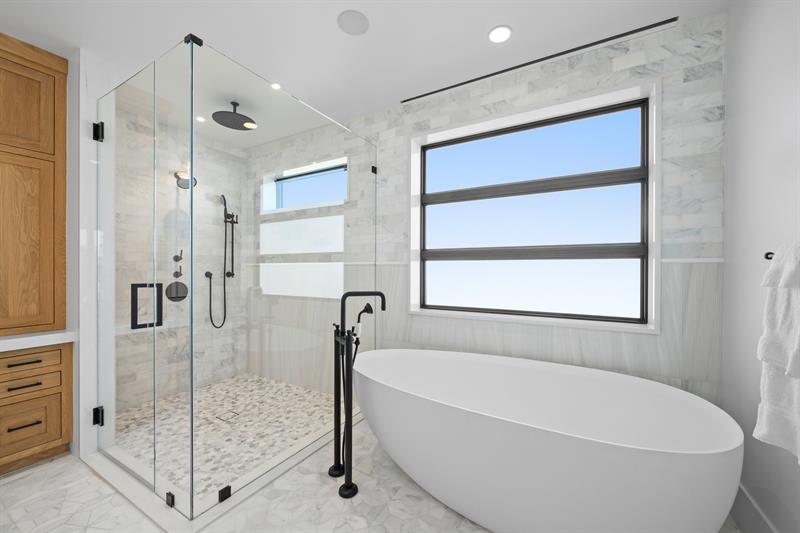 Master bathroom suite