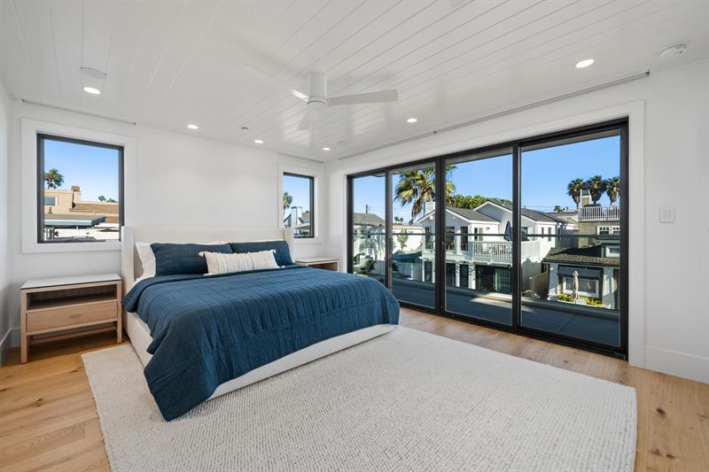 Second floor master bedroom