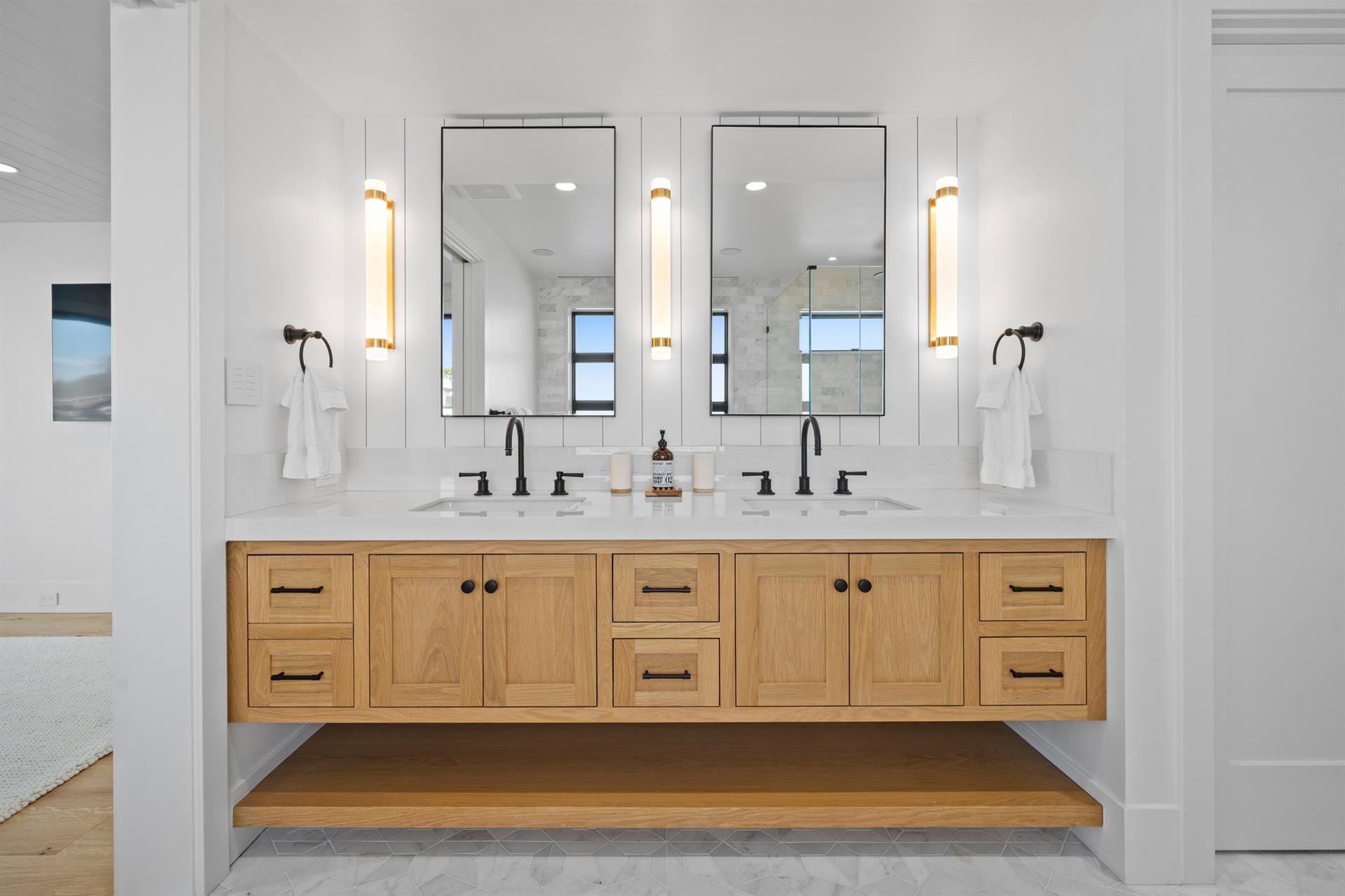 Master bathroom suite