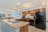 Kitchen with granite countertops