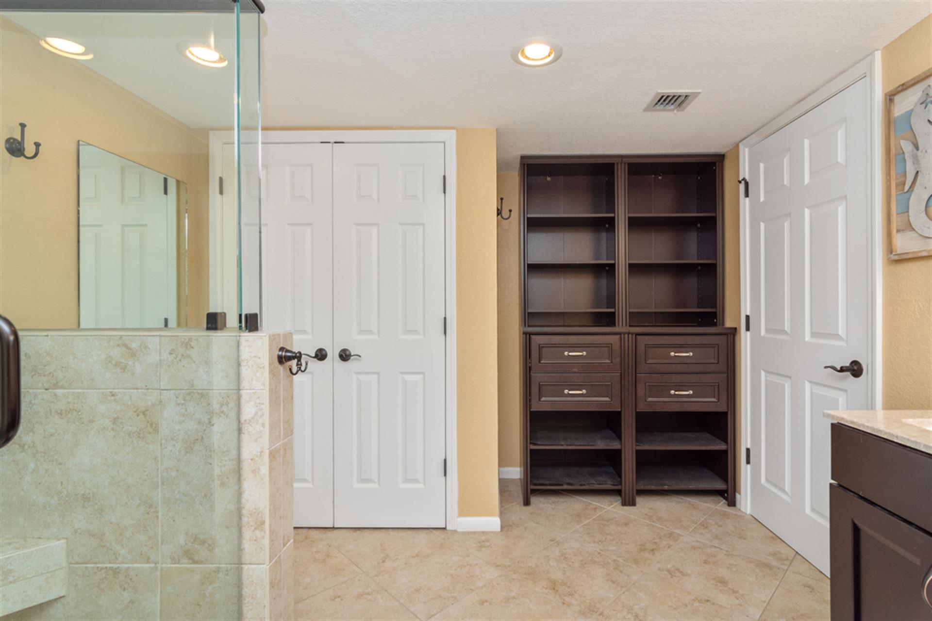 Master Bath Storage