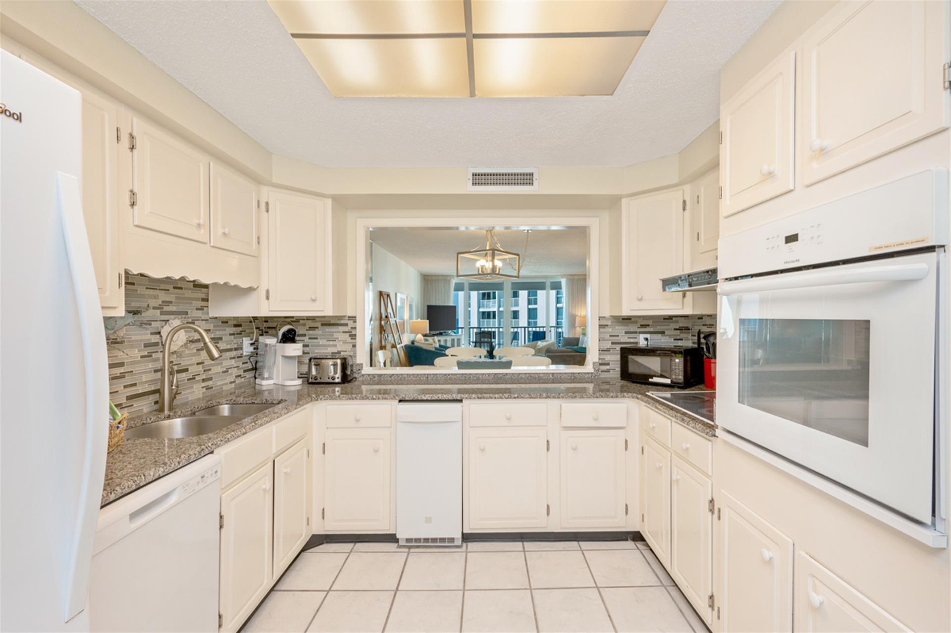 Kitchen is all electric