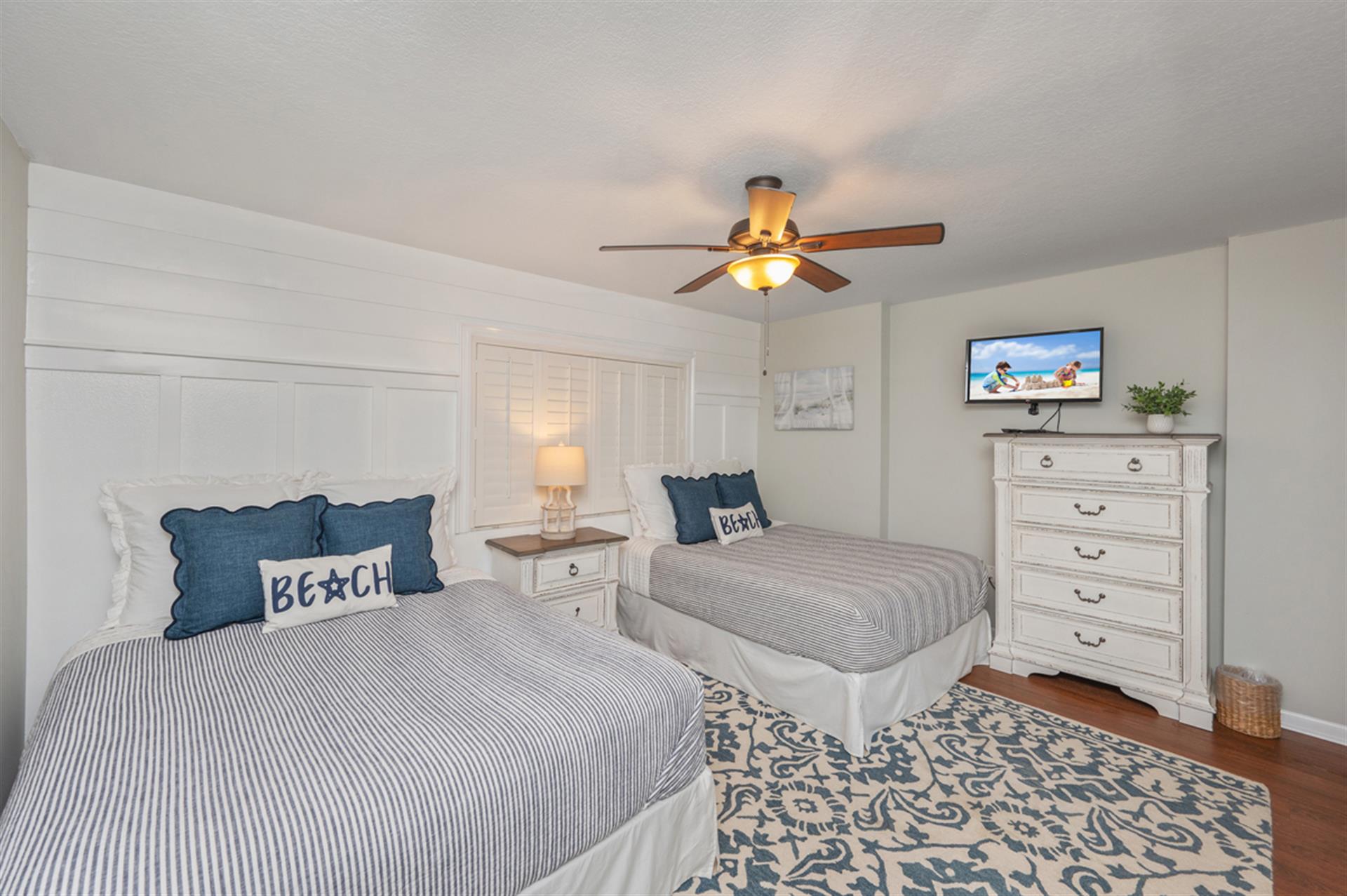 Guest Bedroom with TV