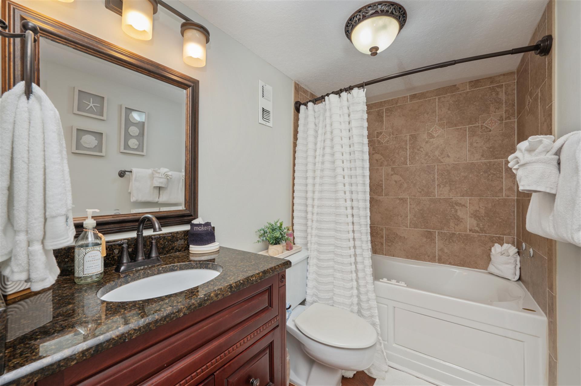 Guest Bath with full tub