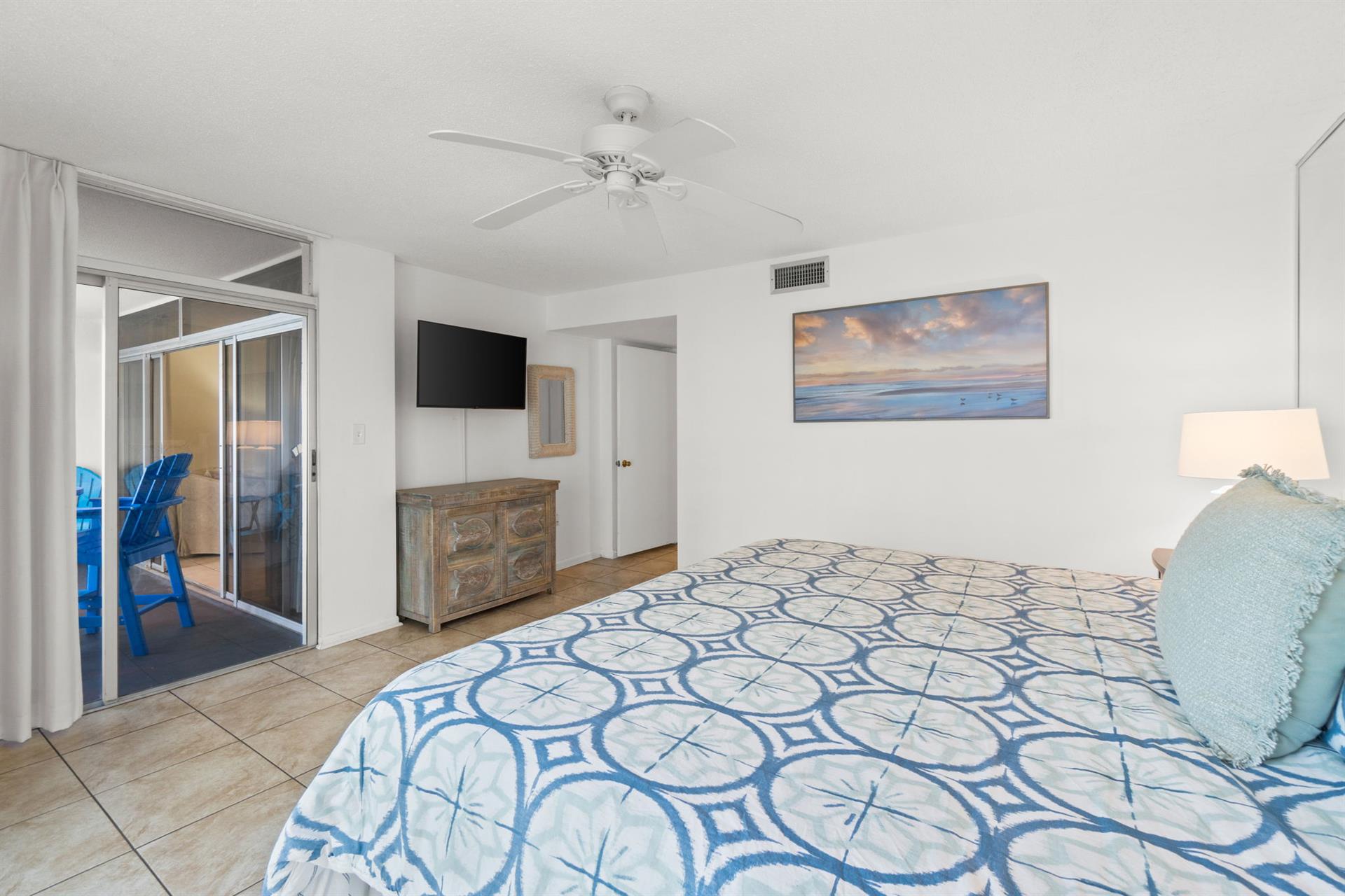 Access to balcony from Primary Bedroom