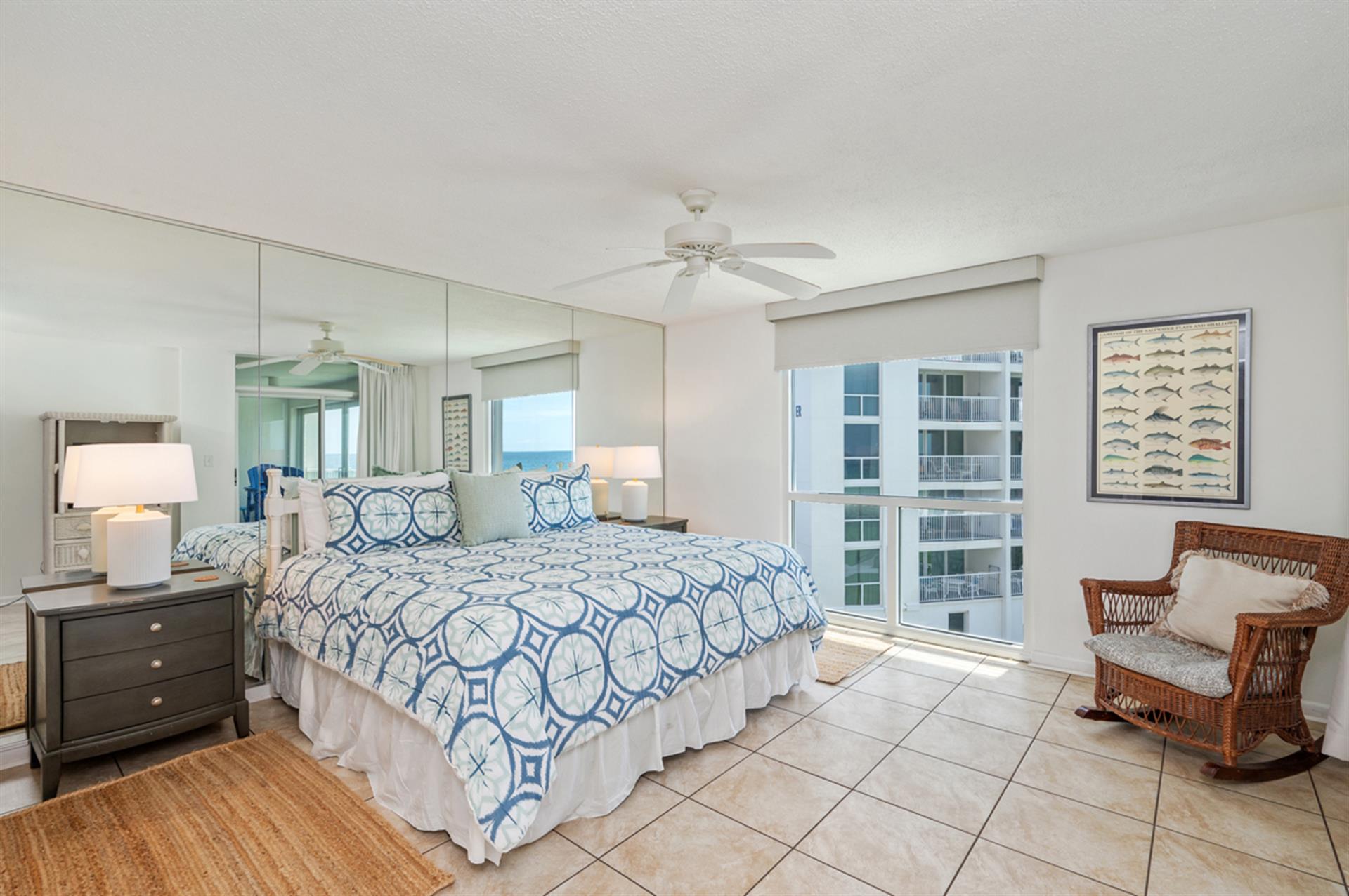 Primary Bedroom with a view