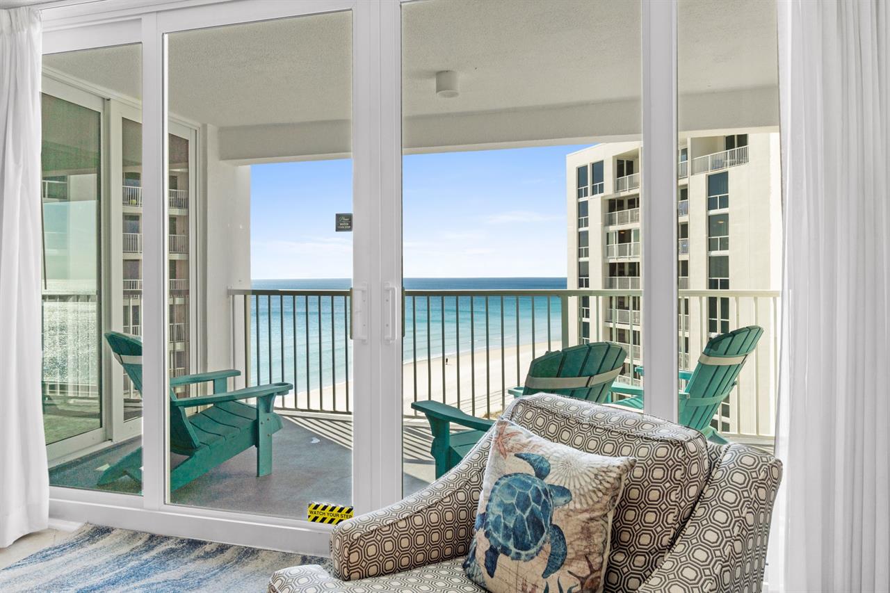 Living Room View to Balcony