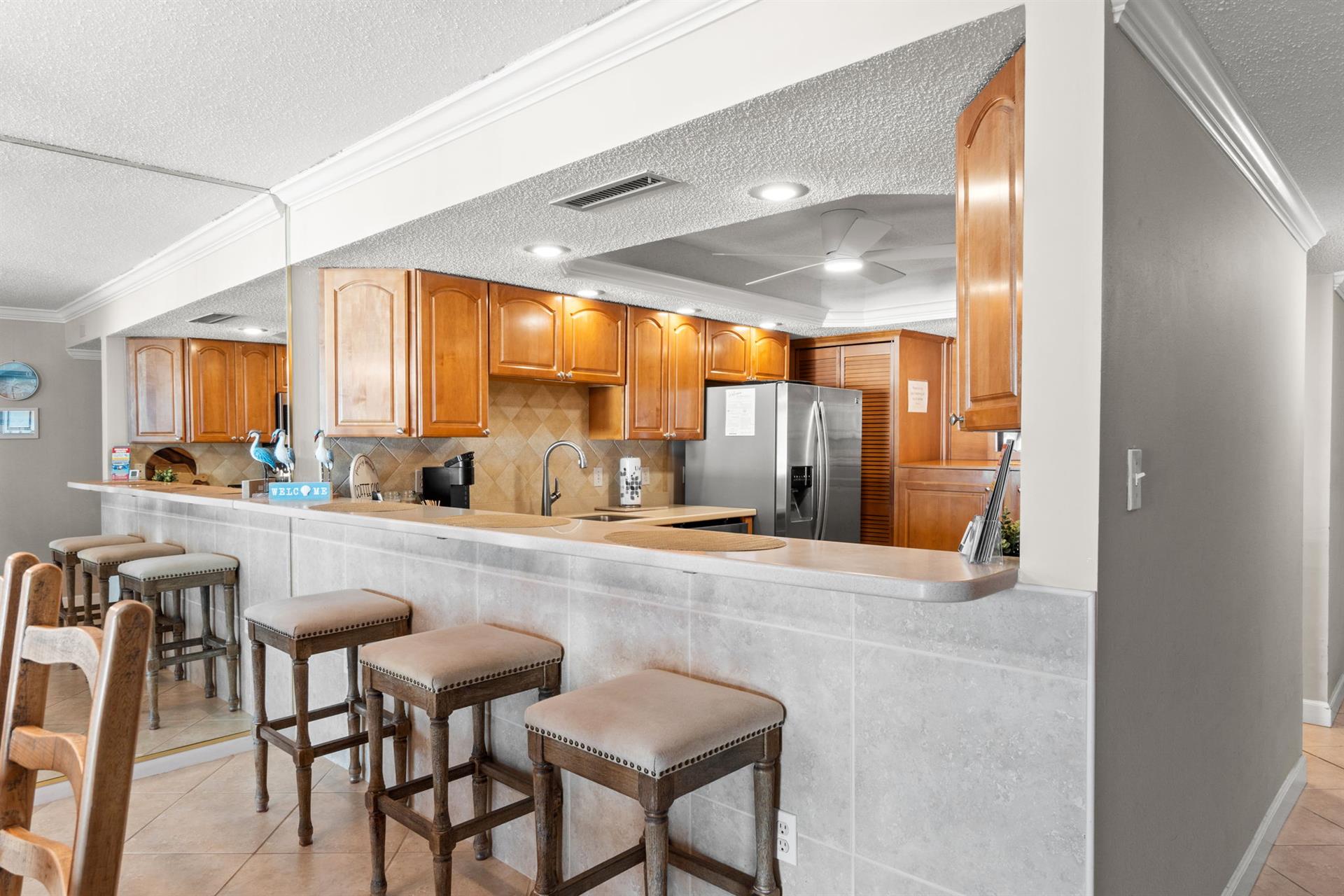 Breakfast Bar next to Dining Room