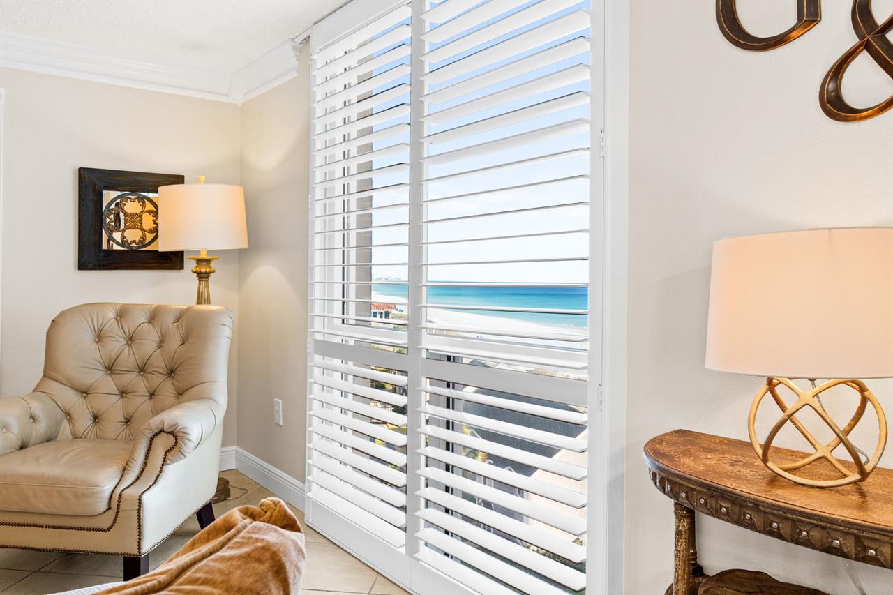 View from Living Room to Beach