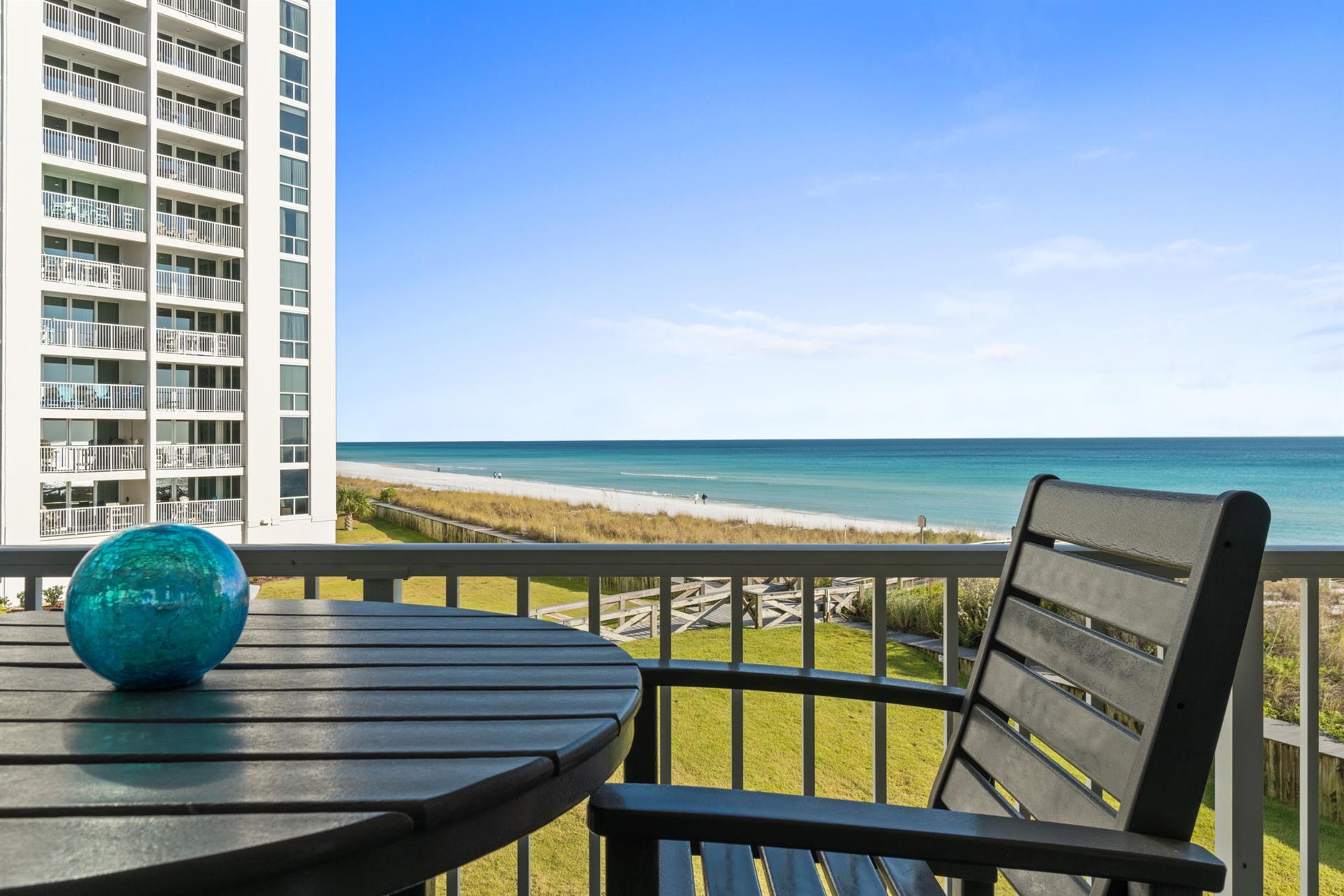 Balcony with Beach View.