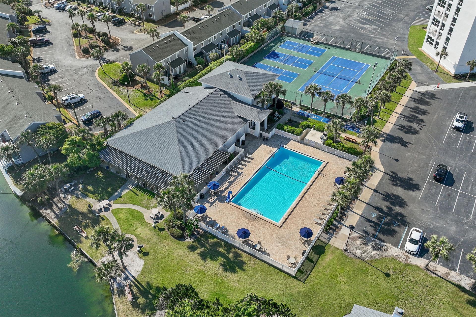 Pool near Clubhouse Seasonally Heated.