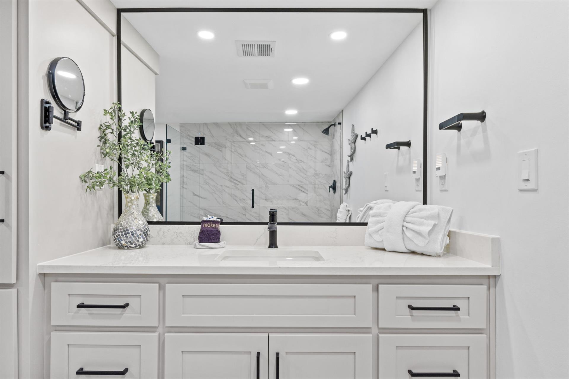 Vanity in Master Bathroom