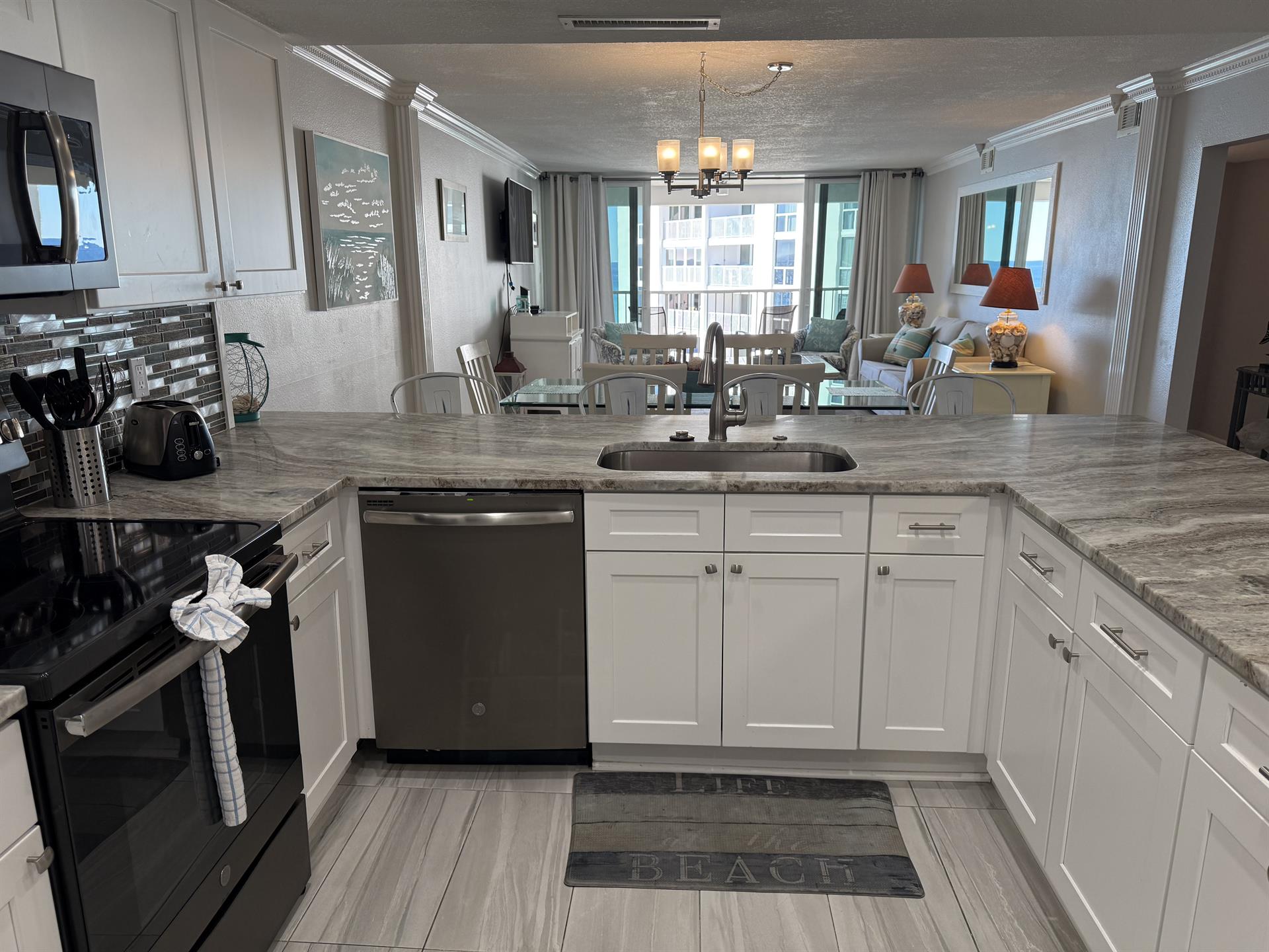 Kitchen is all electric