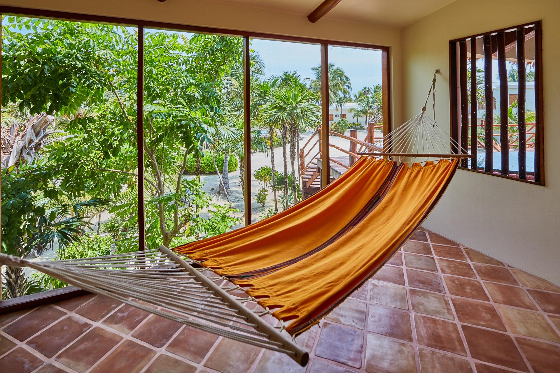 Screened Porch with Hammock