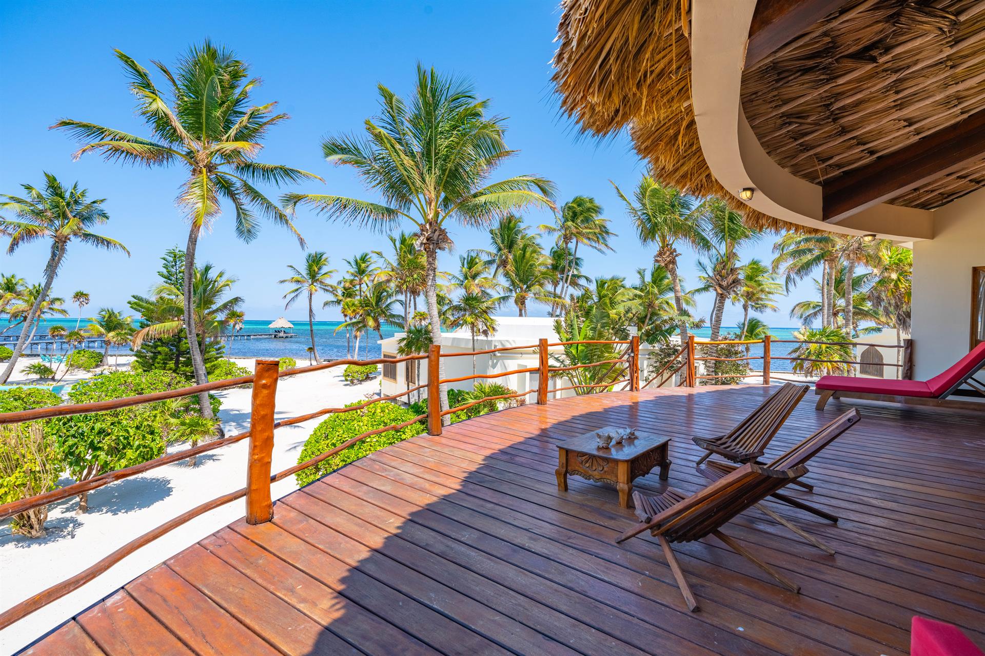 View from main floor deck