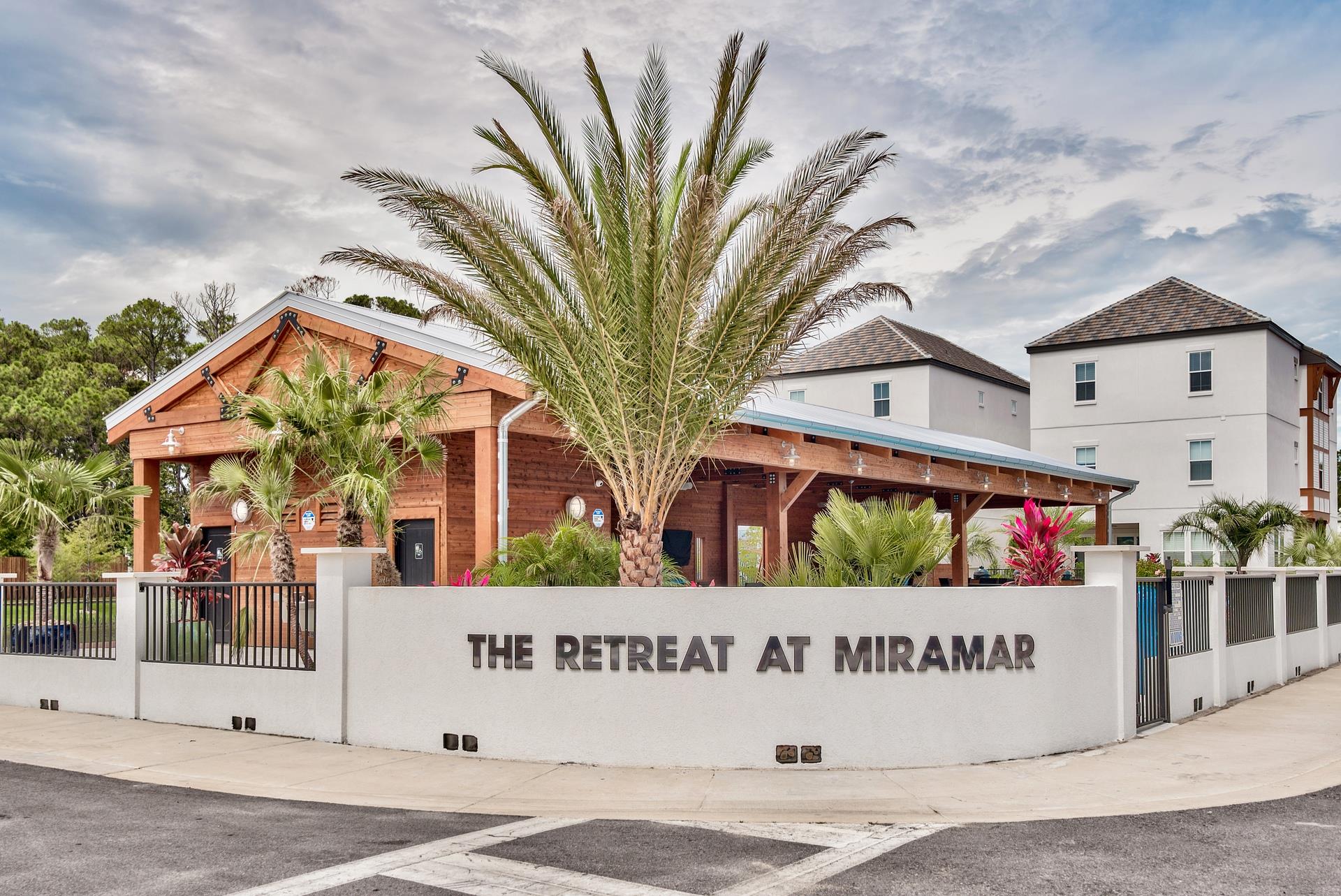The Retreat At Miramar pool and rec center