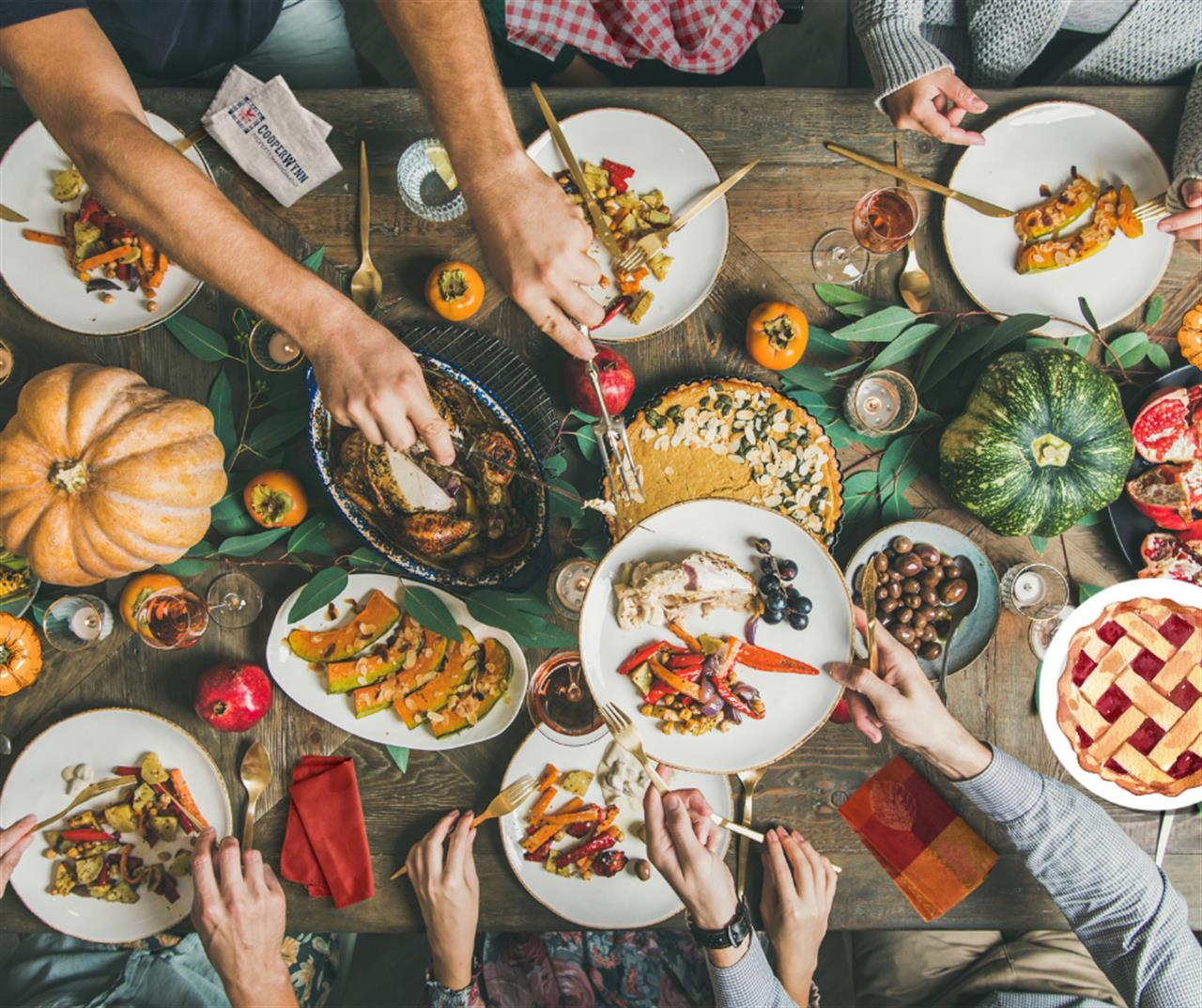 Thanksgiving Dinner Invitation Facebook Post