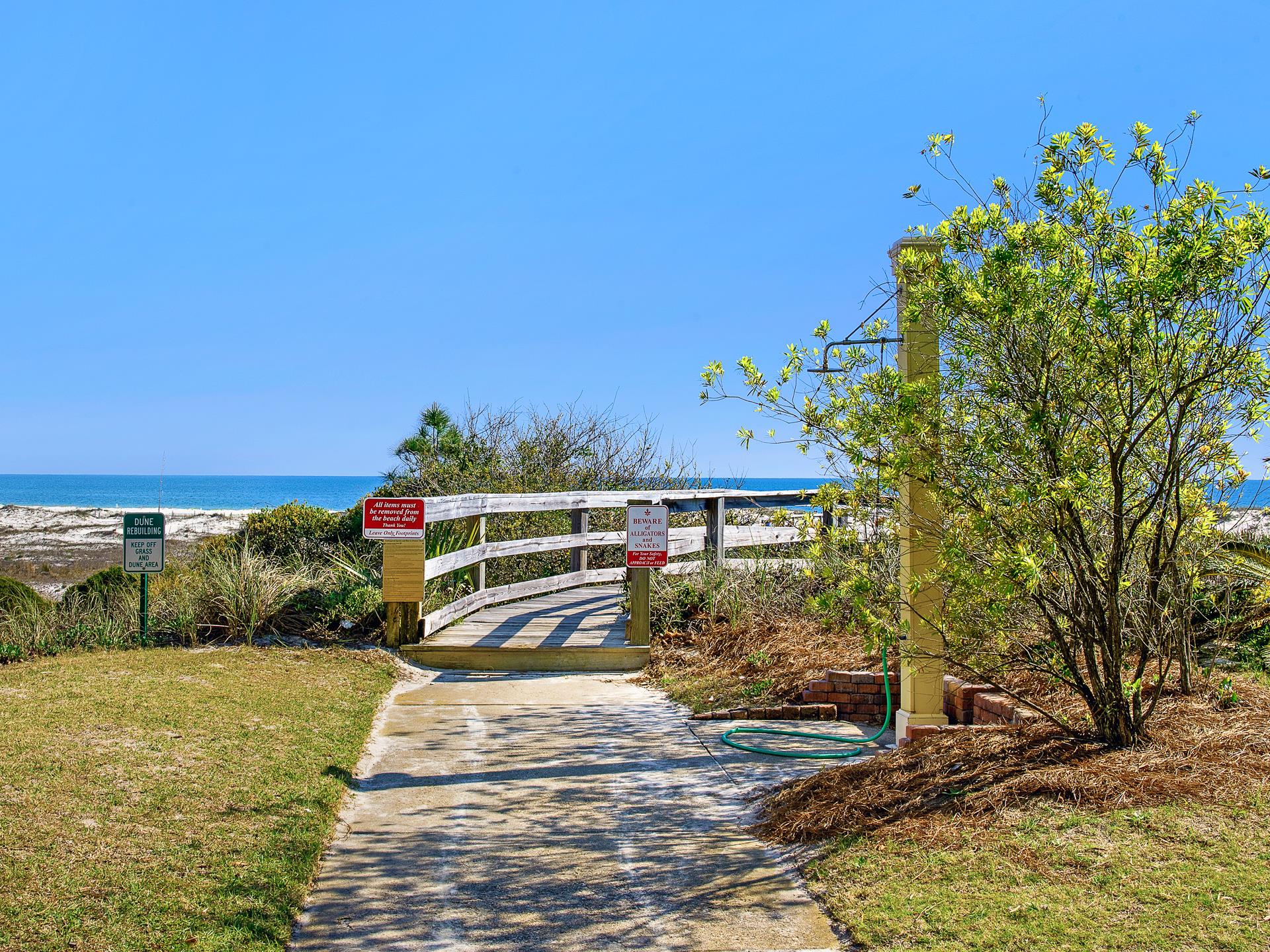 Walkway to Beach
