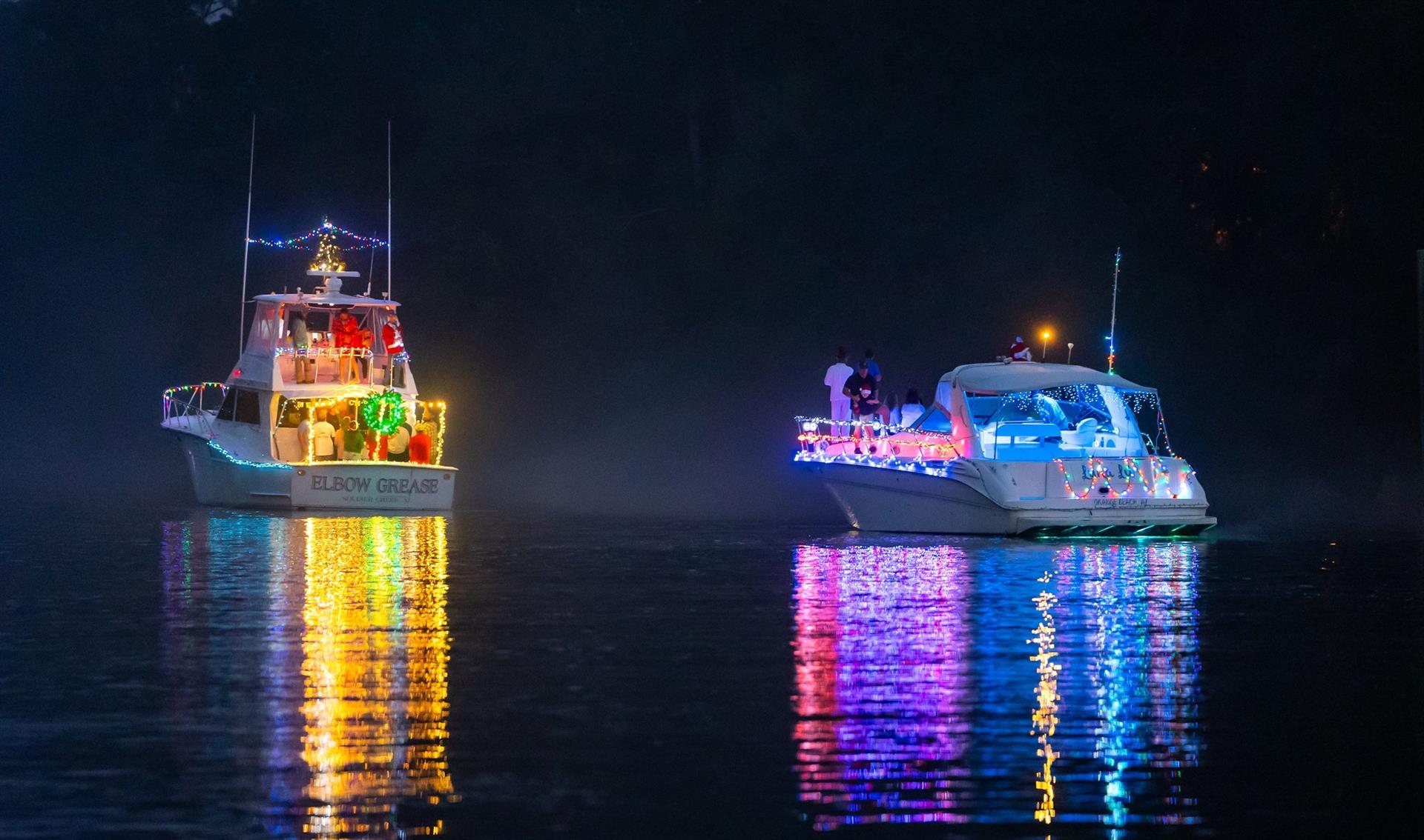 lighted boat parade