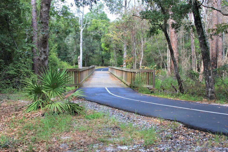 gulf coast paved biking trail