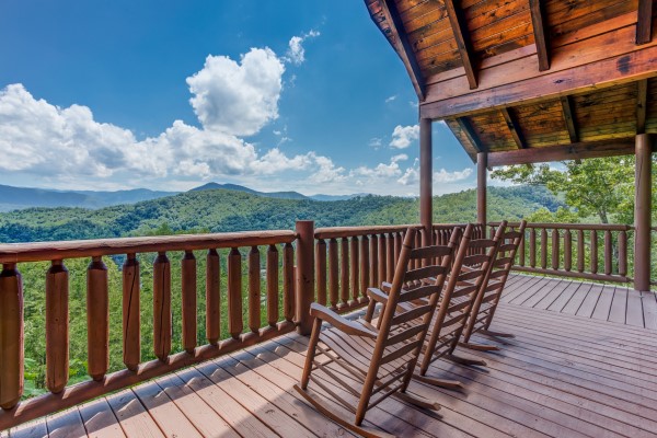 Rocking Chairs on a Deck