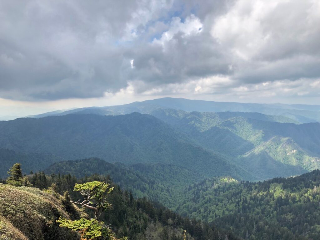 Smoky Mountains with Clouds