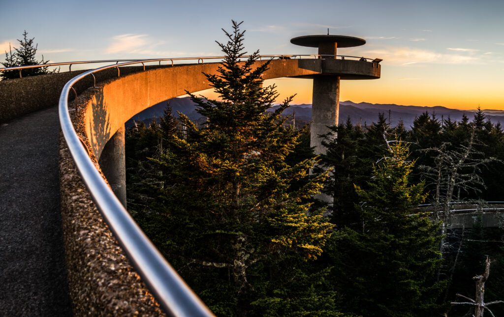 Top of Clingman's Dome