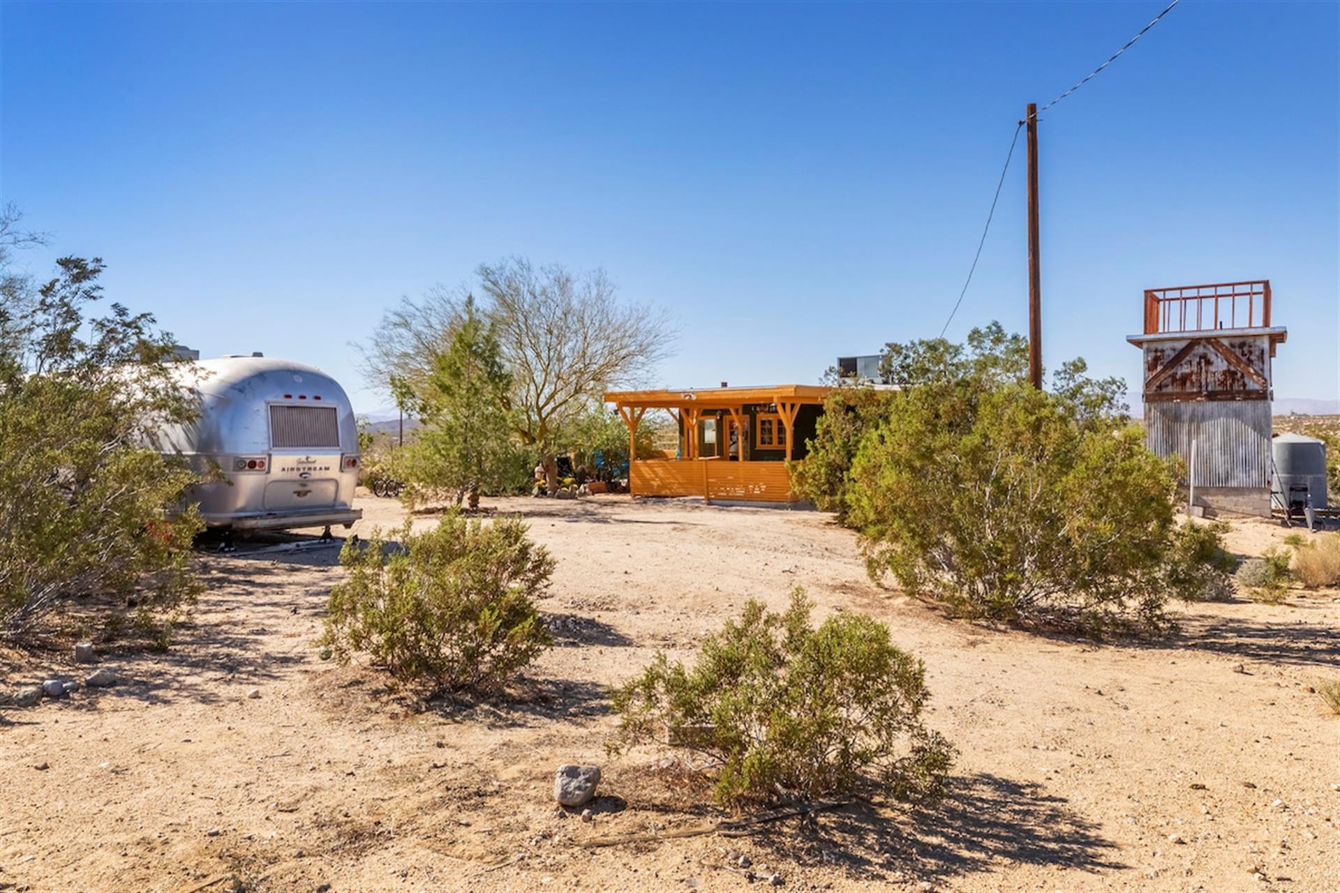 Tower and airstream not accessible