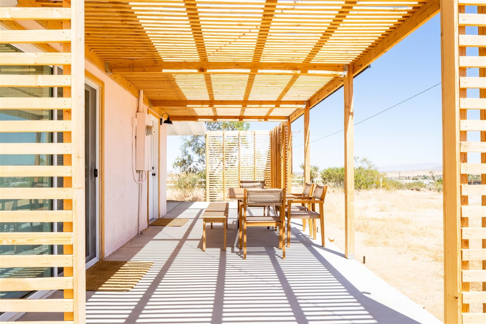 Outdoor Dining area