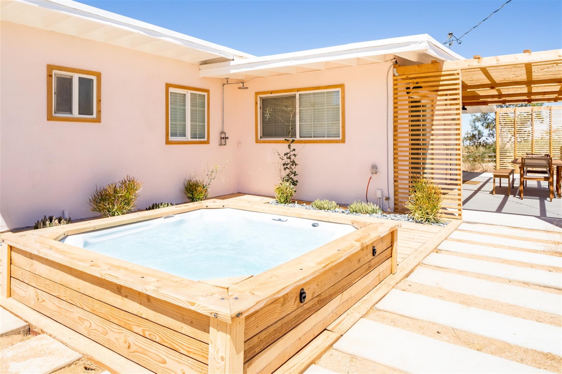Outdoor spa