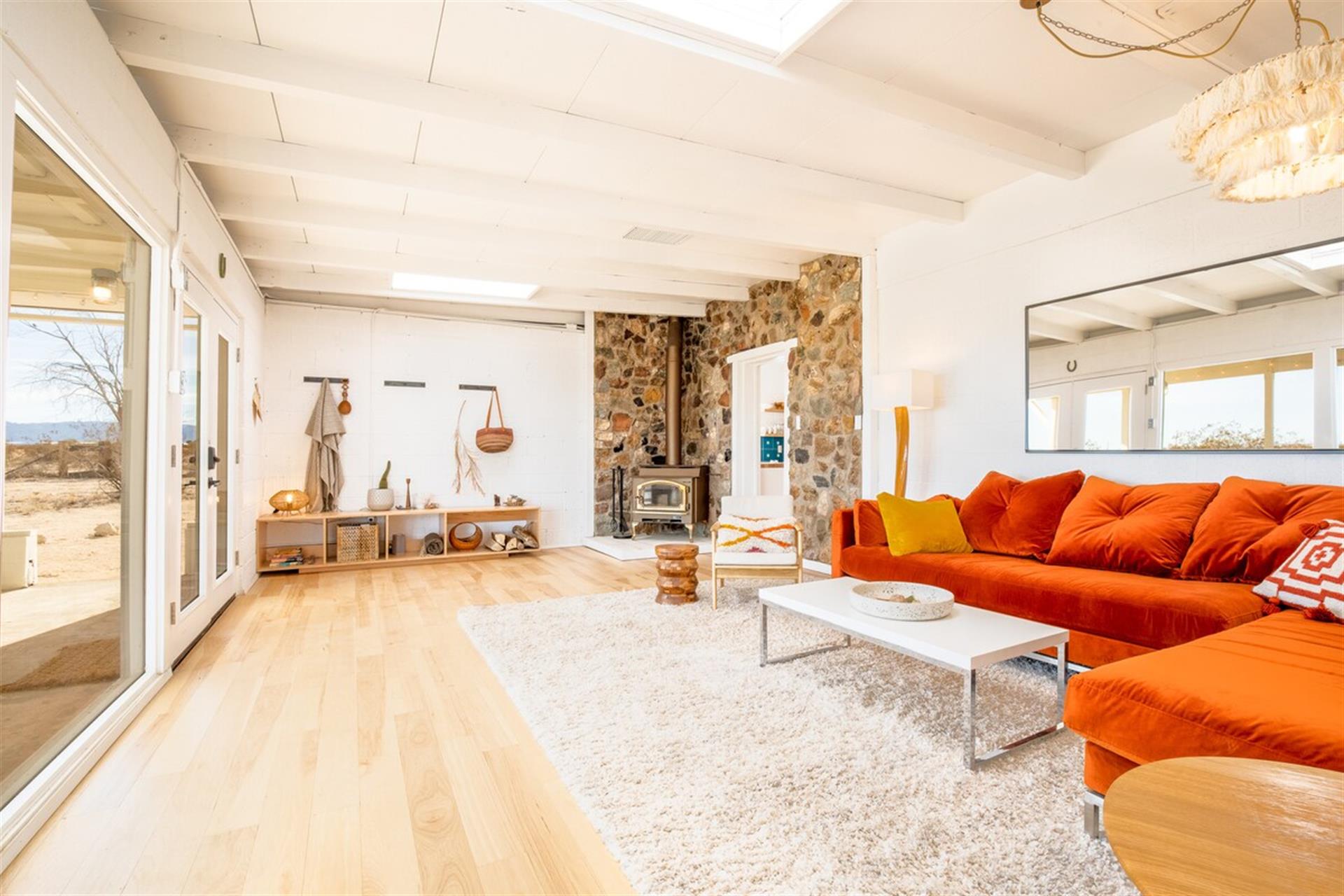 Fire place non operable