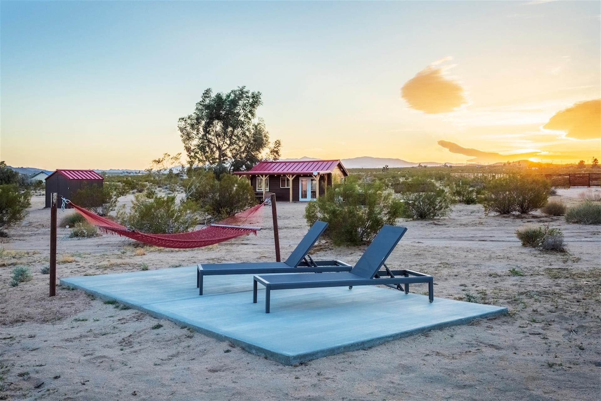 There are plenty of spaces to just relax and enjoy your natural surroundings