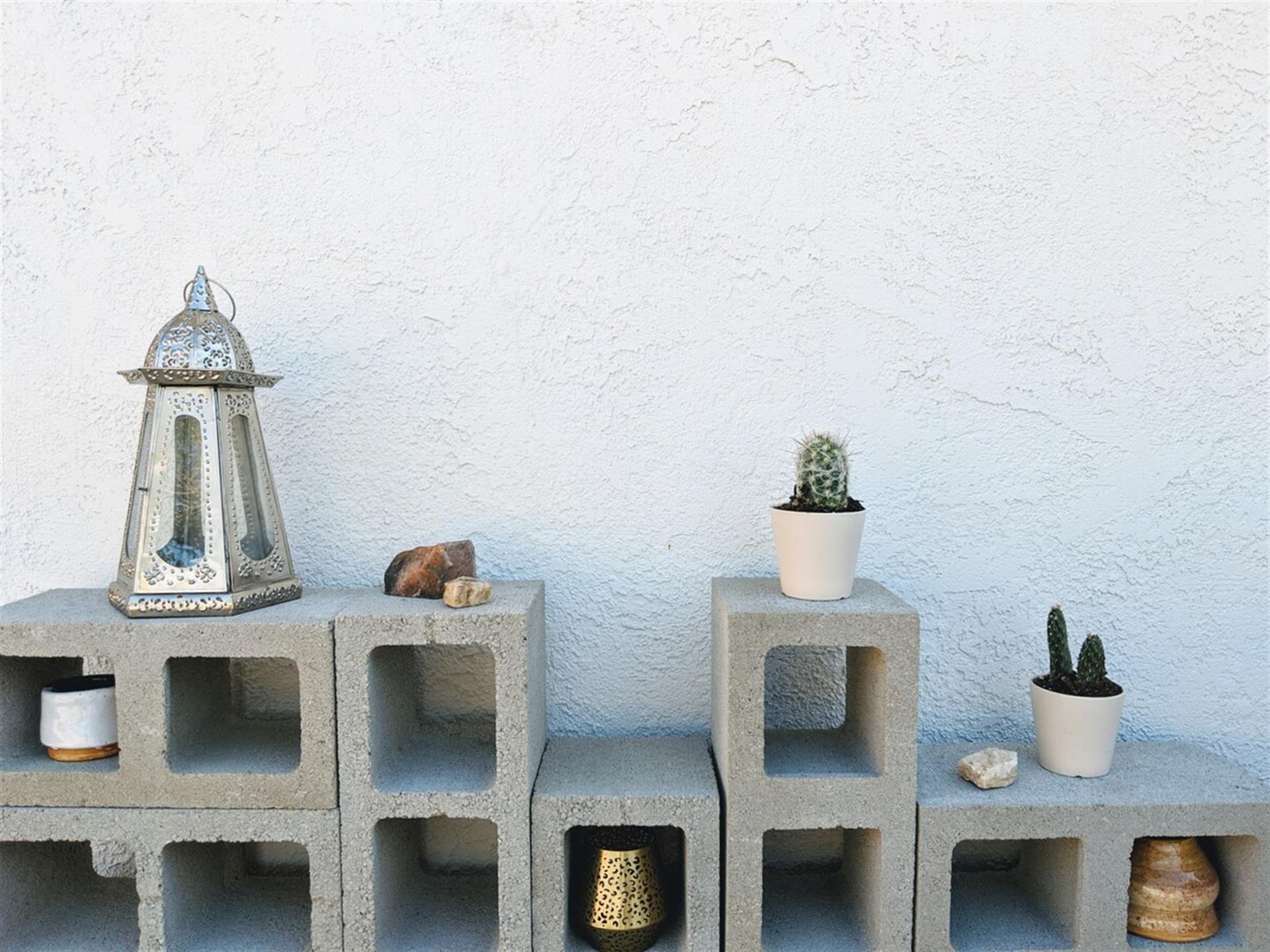 Back patio detail.