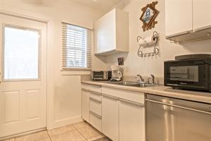 Kitchen comes equipped with everything you need