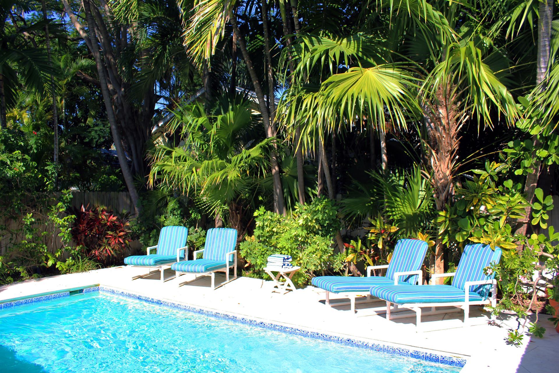 Key West perfection from your own private pool