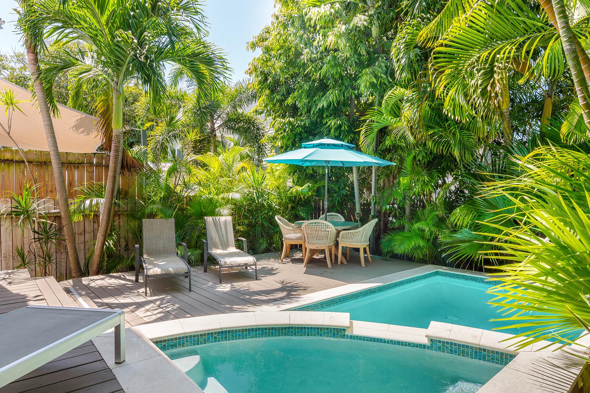 Plenty of seating for friends and family.