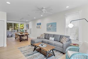 Open concept for easy entertaining