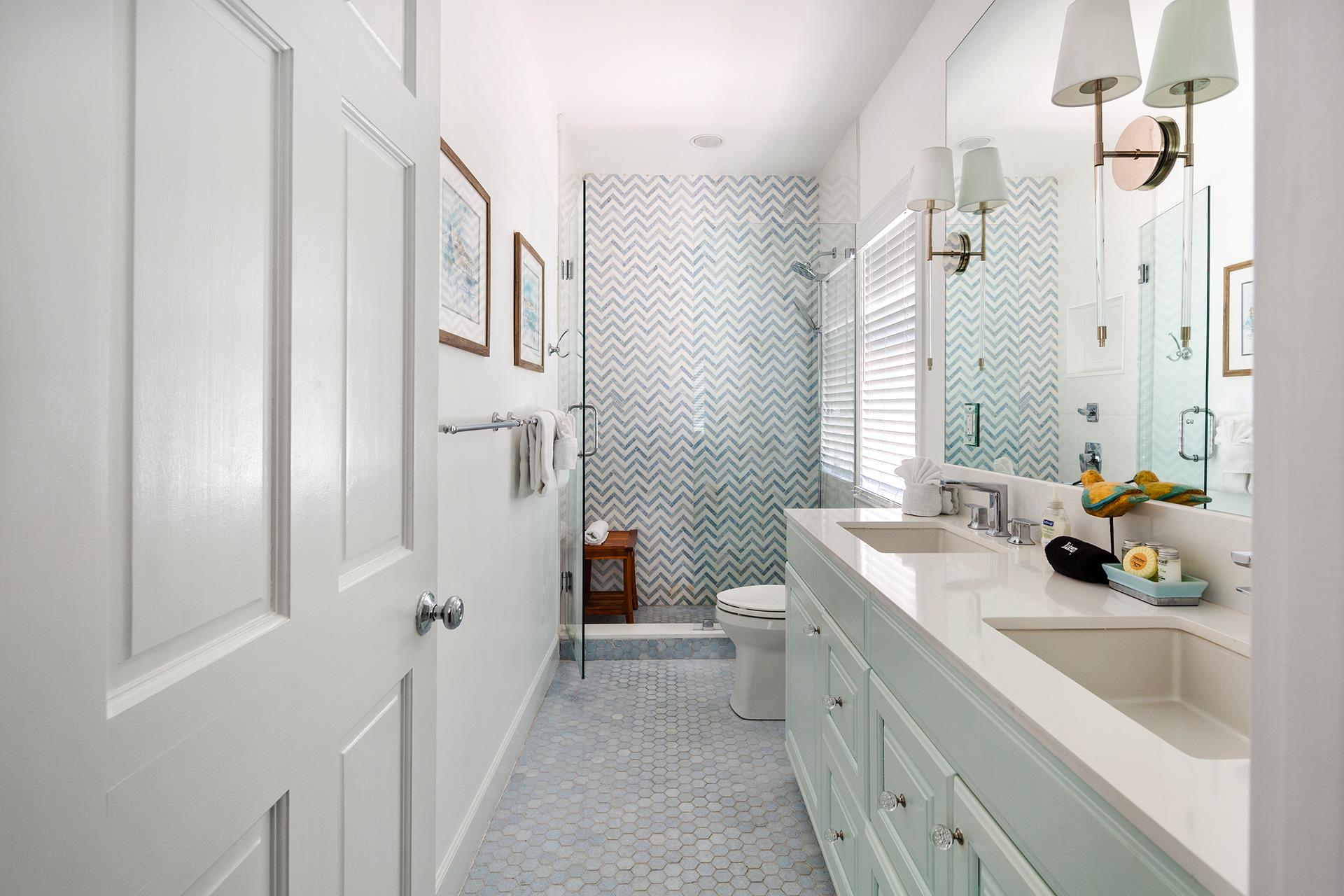 Enjoy the luxury of this gorgeous updated bathroom