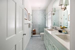 Enjoy the luxury of this gorgeous updated bathroom