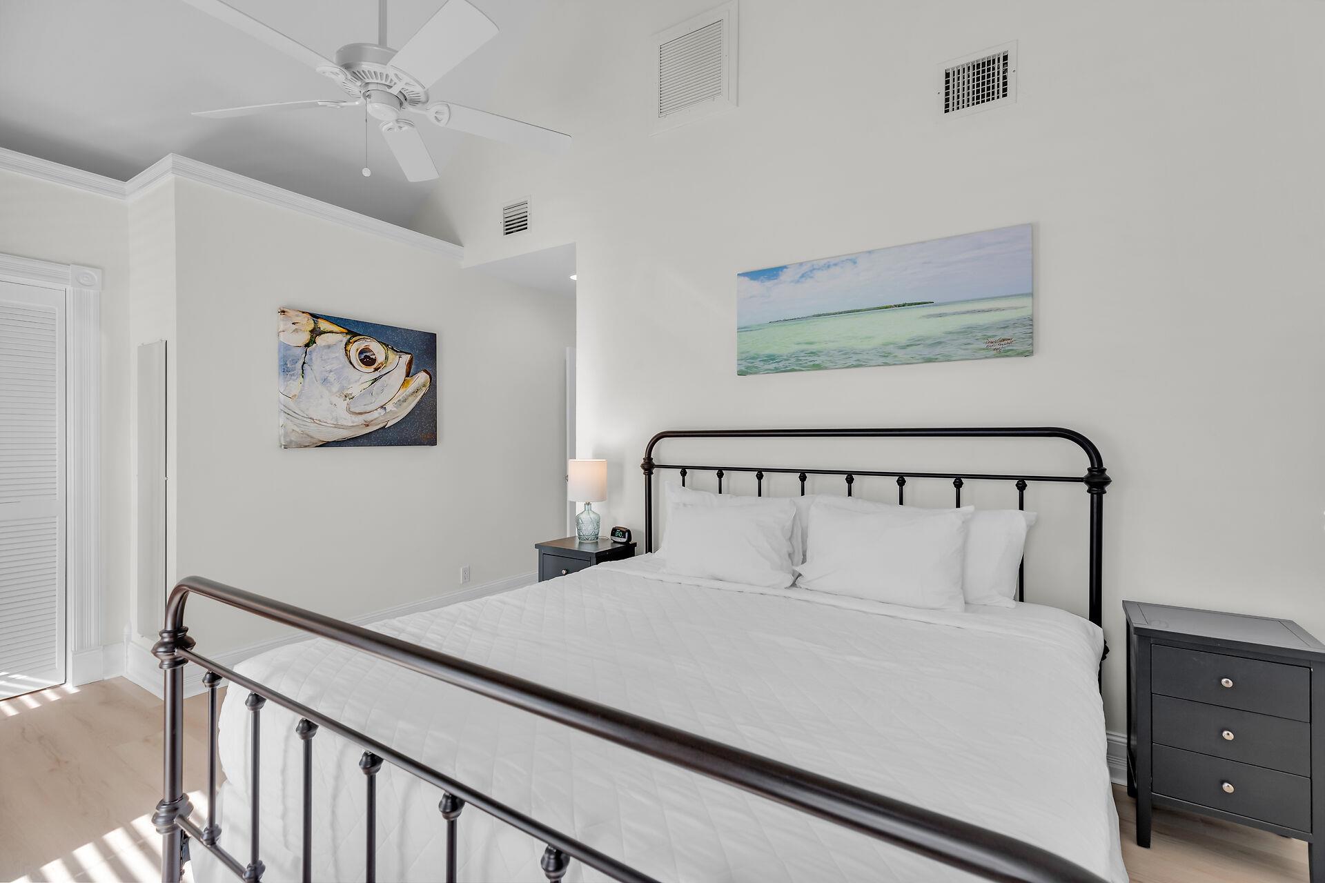 Plenty of room to stretch in this primary king bed